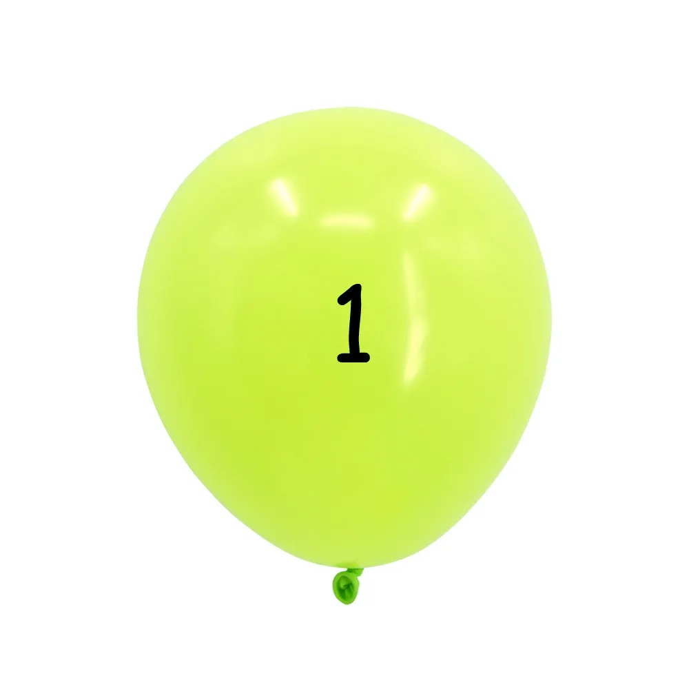 Macaron balloon 1 100 шт 10 дюймов конфеты Макаруны латексные шары, гелий воздушные шары для вечерние, свадьбы, дня рождения, детские игрушки, вечерние шары - Цвет: Macaron balloon 1