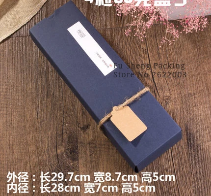 small box Синяя решетка коробка для торта десертные макароны коробки Кондитерские коробки 100 штук/лот - Цвет: small box
