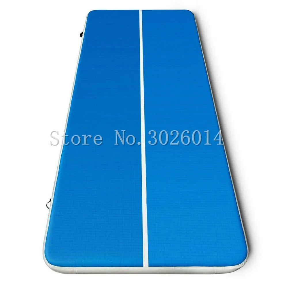 Free Shipping 9m Inflatable Gymnastics Tumbling Mat AirTrack for Yoga Cheerleading Practice Beach Park use with Pump | Игрушки и хобби