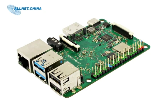 RK3399 чип SBC макетная плата ROCK PI 4B V1.4(с Dualband 2,4/5GHz WLAN/Bluetooth 5,0) 4GB W/128G брендовый радиатор SSD набор