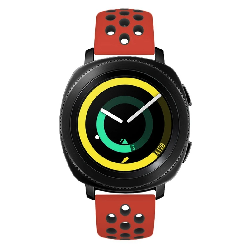 Силиконовый ремешок для часов samsung Galaxy Watch gear S3 S2 классический спортивный Xiaomi Amazfit bit Quick Release 20 мм 22 мм ремешок для часов