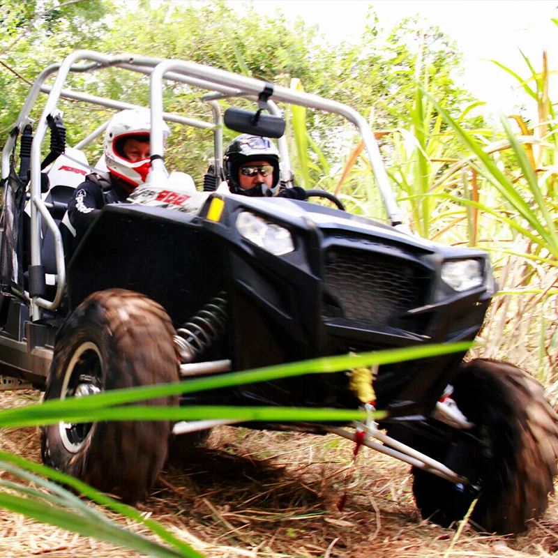 Хромированные СВЕТОДИОДНЫЕ фары FADUIES для Polaris RZR 2011 2014 900 Сменные лампы OEM 2411854 (LH)