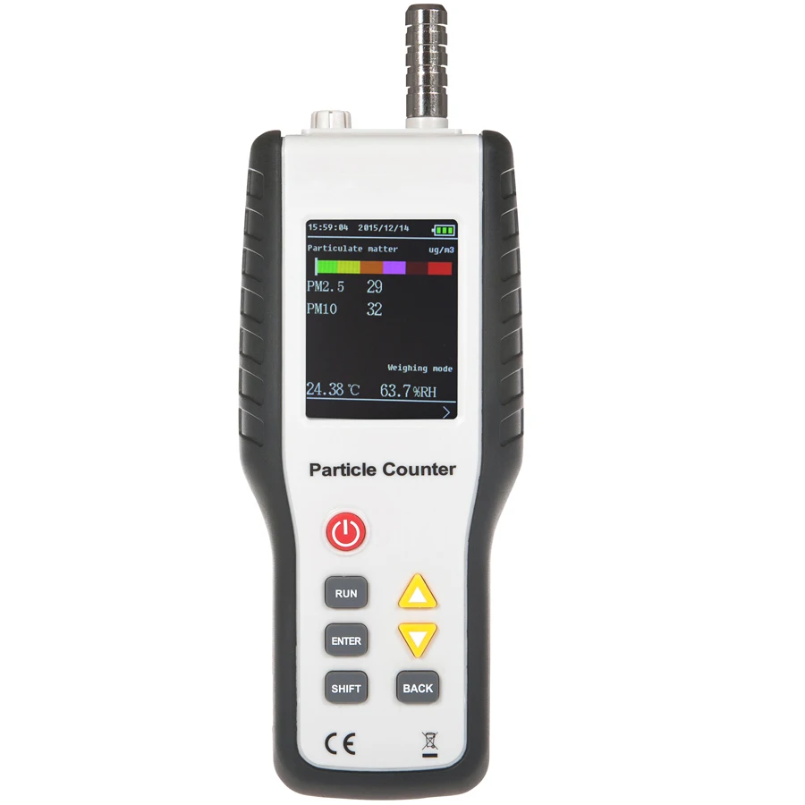 HT-9600 High Sensitivity PM2.5 Detector Particle Monitor Professional Dust Air Quality Handheld Counter | Инструменты