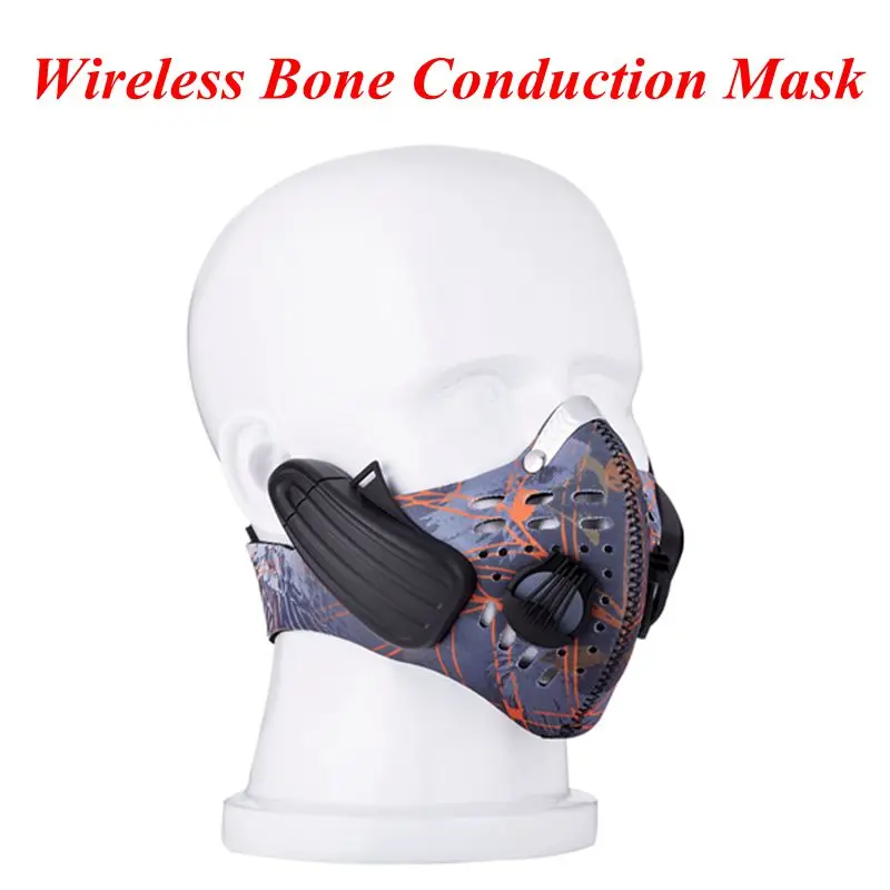Bone Conduction Lead-out City Спортивная маска беспроводные наушники тренировочная