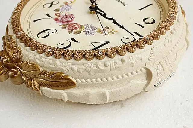 Большие креативные настенные часы современного дизайна Европейский двойной