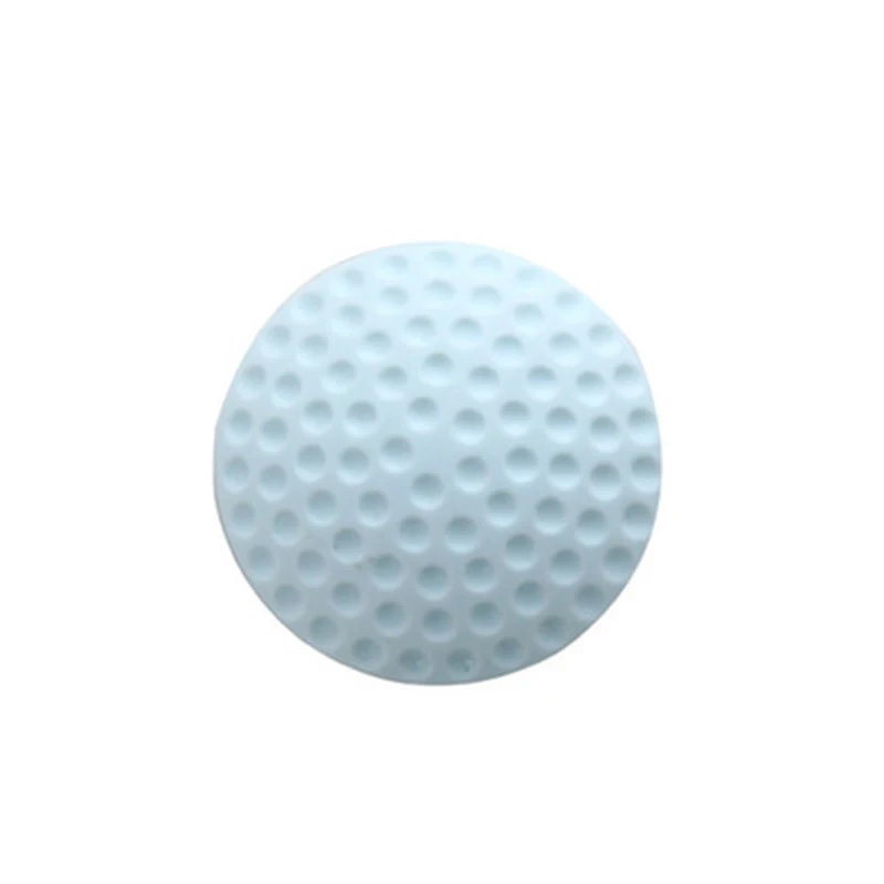 light blue Настенные беззвучные дверные Обвайзеры Гольф моделирование резиновый настенный защитный стикер Ручка Дверной замок защитная накладка защита - Цвет: light blue