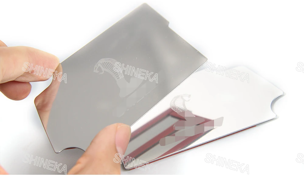 SHINEKA Alluminium сплав межкомнатные дверные ручки Крышка чаши отделка 2 шт. пони Шелби наклейка для Ford Mustang+ стайлинга автомобилей