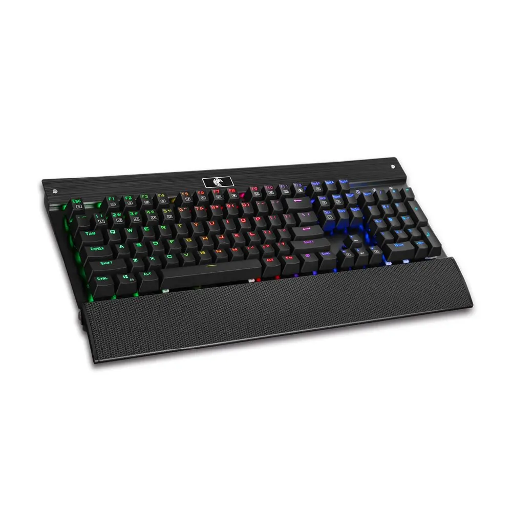 Механическая клавиатура Z 77 RGB с подсветкой 104 клавиш тактильные синие