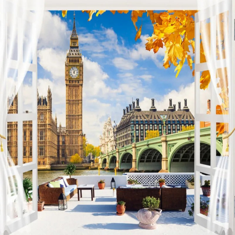 3d-фреска на заказ стерео фонические обои для спальни гостиной лобби удлиненные с