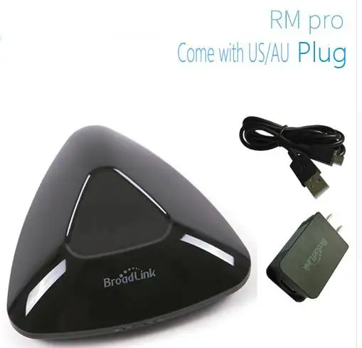 US Adapter PRO Broadlink RM PRO+ RM Mini 3 умный дом автоматизация WiFi+ IR+ RF умный дом переключатель универсальный интеллектуальный пульт дистанционного управления Alexa - Комплект: US Adapter PRO