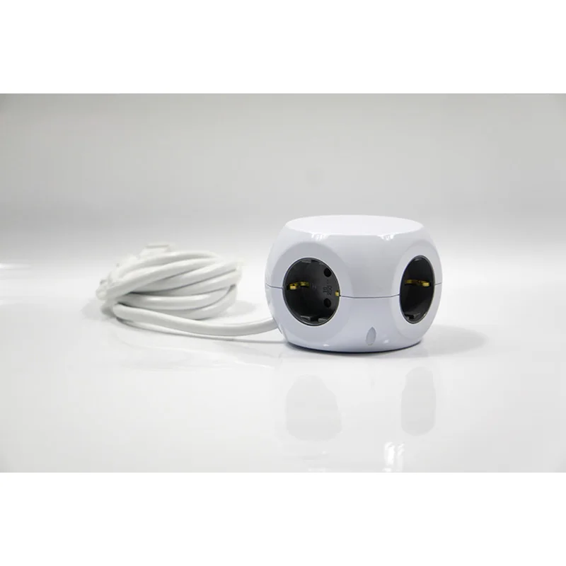 Гнездо для шнура удлинителя Smart Home штепсельная вилка Schuko 3 выхода USB выходная