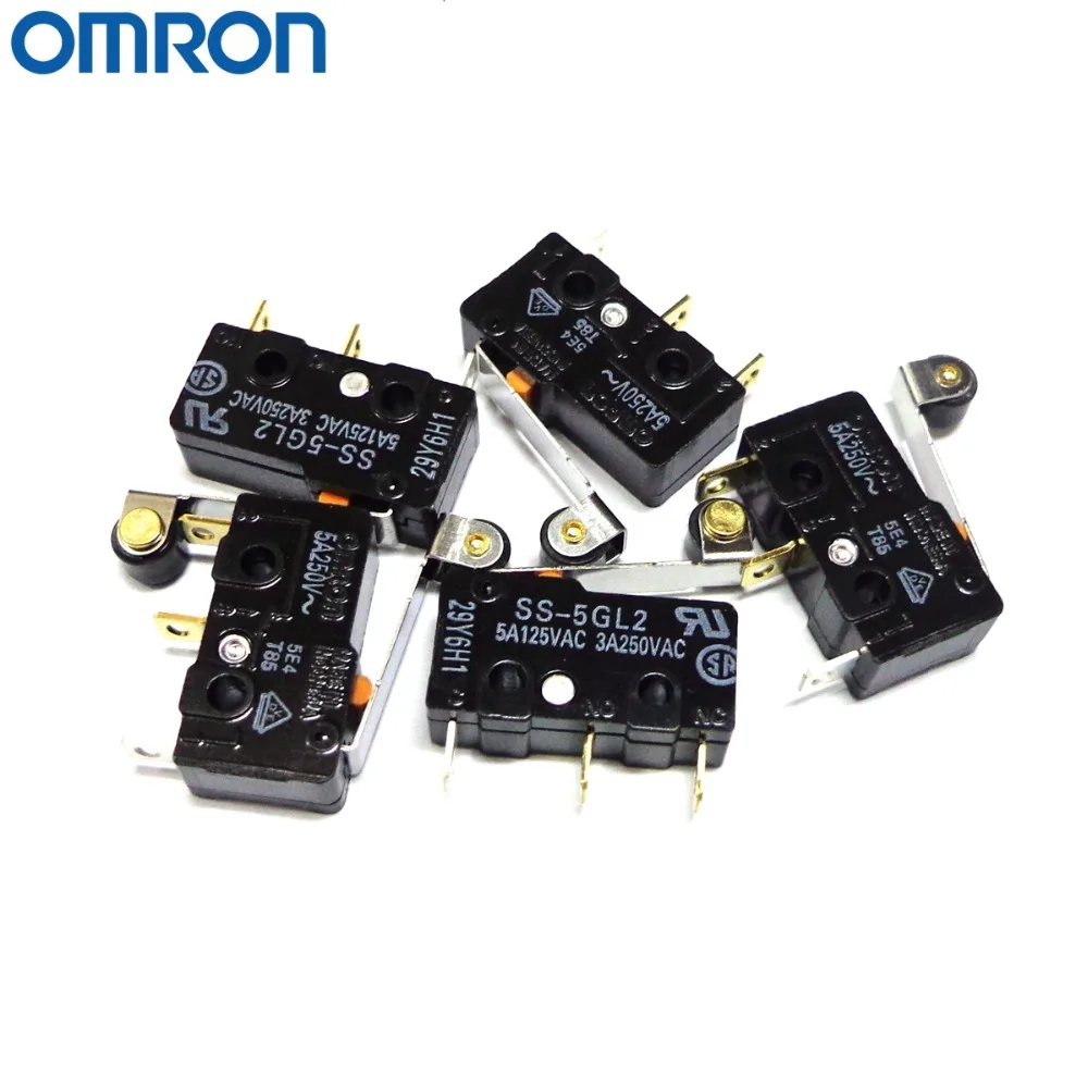 OMRON micro switch 10PCS SS 5 5GL 5GL2 5GL13 100% новинка оригинал|Выключатели| |