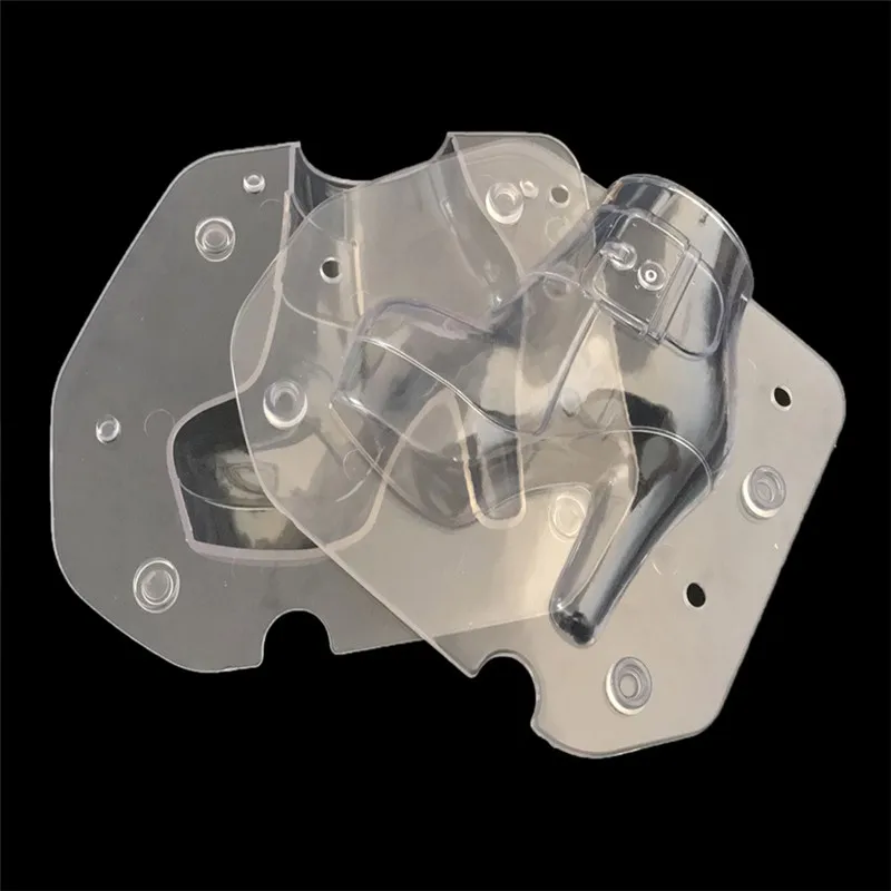 Новинка женские ботинки из пластика с 3D рисунком женская обувь шоколадной формой