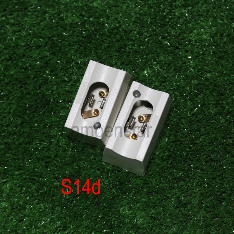 AC85-250V 4A S14D лампа S14S держатель светильник цоколь зеркало настенный светильник для подключения s14 светодиодные лампы
