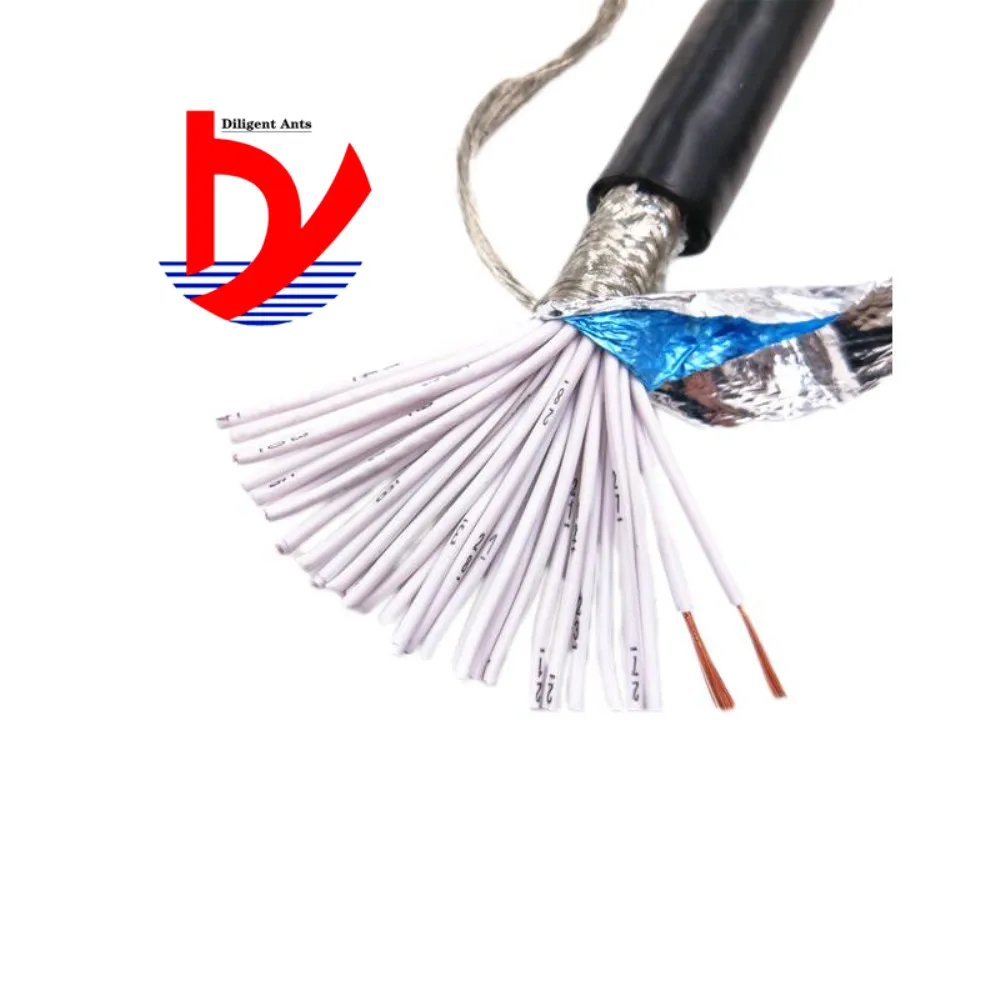 Многожильный экранированный кабель RVVP провод и 18AWG 0 75 мм2 2/3/4/5/6/7/8/10/12/14/16/20/24 защита