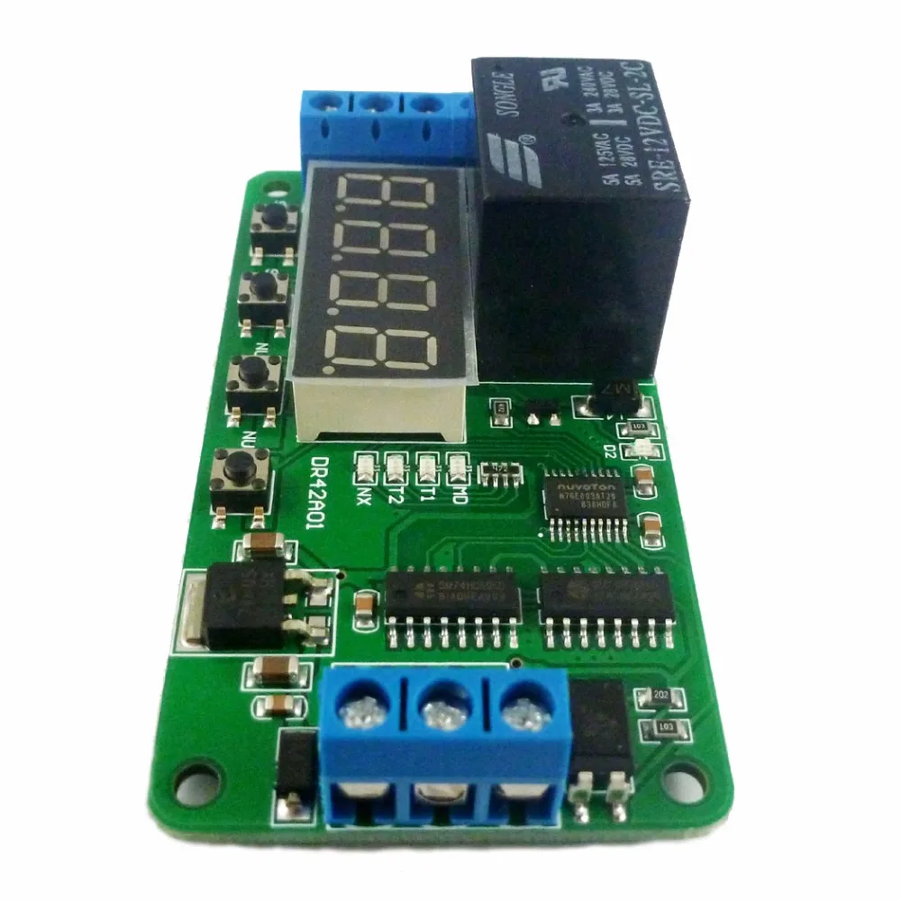 Dc 12v Multifunctional Dpdt Relay Board Delay On/Off Plc Module | Обустройство дома