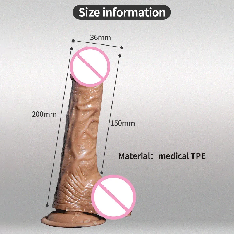 DMM Отопление реалистичный большой фаллоимитатор на присоске вибратор утешение