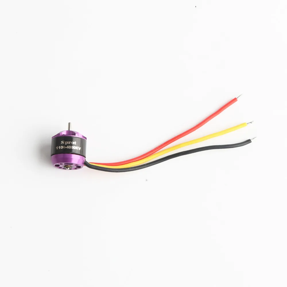 4 шт. RC1106 4000KV бесщеточный микро двигатель для мини мультиротора 100 150 мм|Детали и