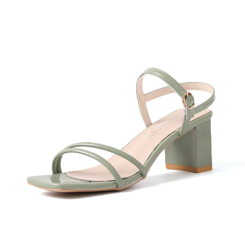 Sandalen Femme 2019 летние модные босоножки с перекрестными завязками женская обувь