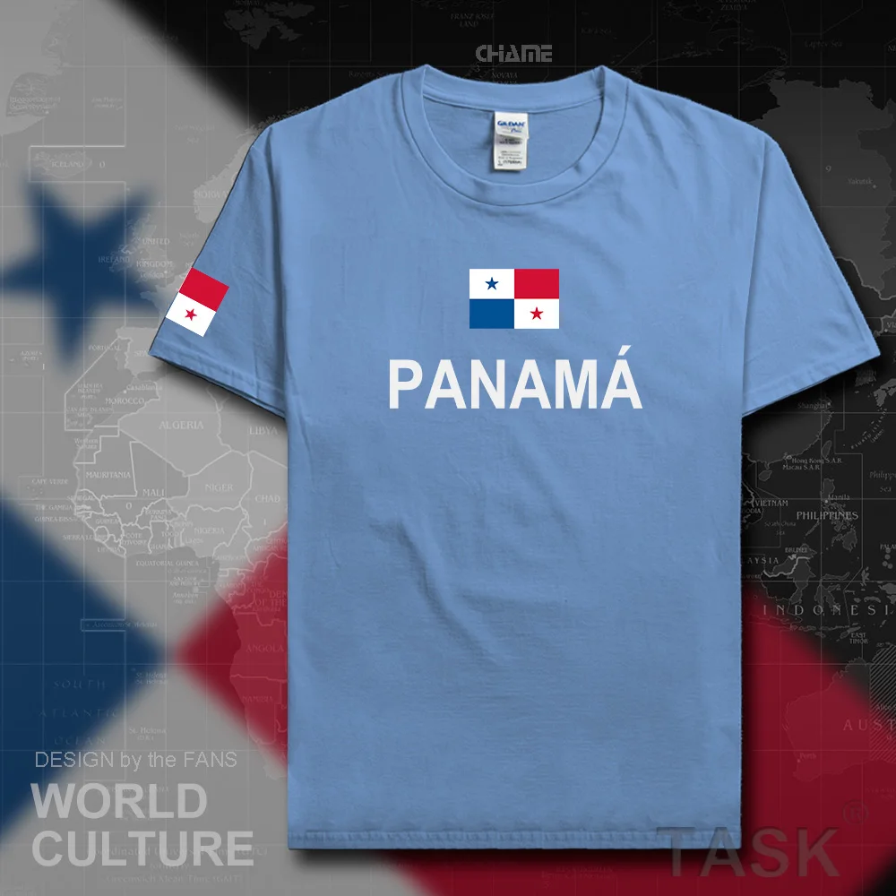 Панама Панамская Мужская футболка Мода 2017 Джерси национальная команда 100% хлопок
