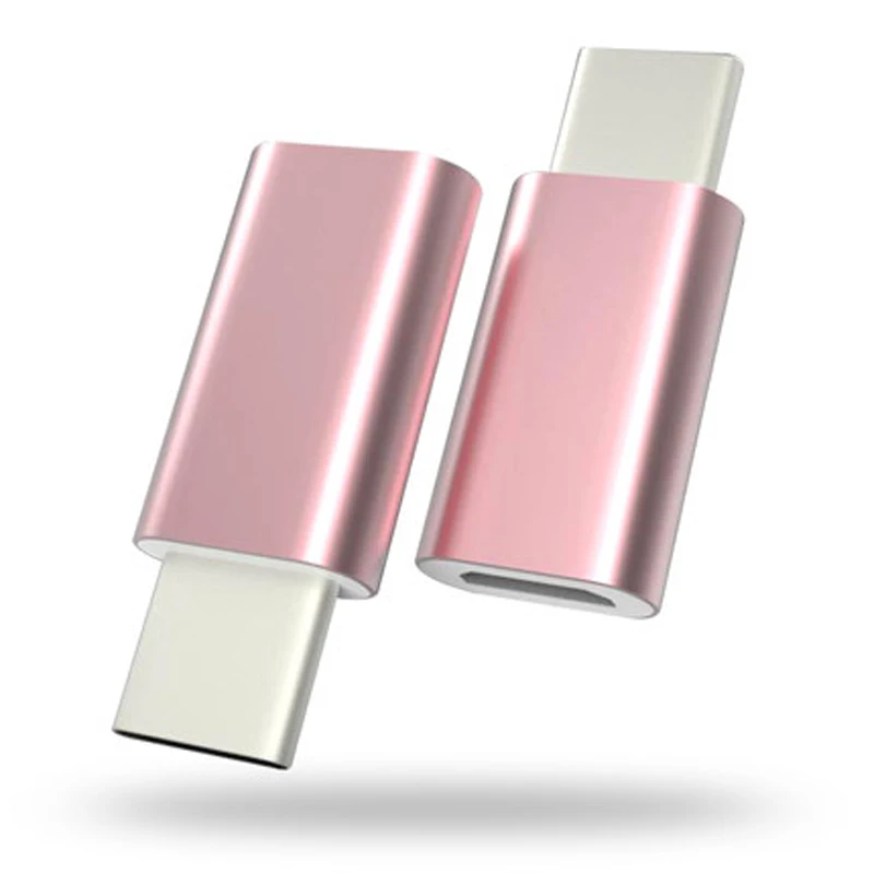 Алюминиевый Разъем MicroUSB Type C USB OTG адаптер для Xiaomi mi5 4c Meizu Pro 6 Huawei P9 Lite Adaptador