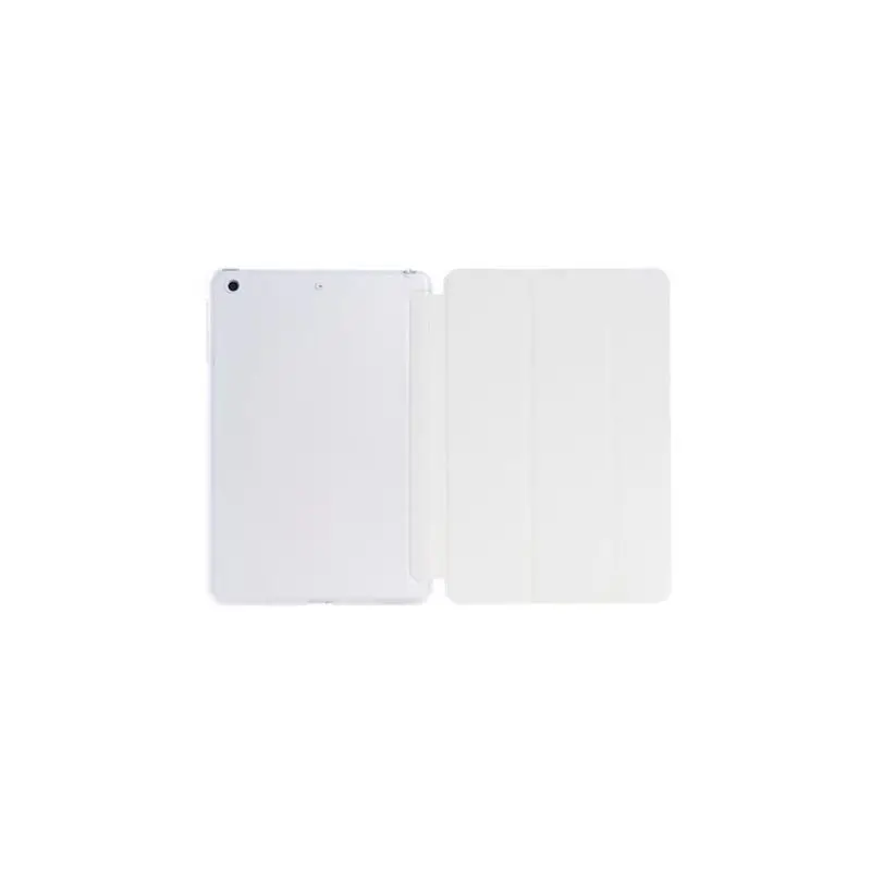 white Ультра тонкий Смарт Флип Стенд из искусственной кожи чехол для Apple Ipad Mini 1 2 3 retina дисплей функция пробуждения/сна - Цвет: white