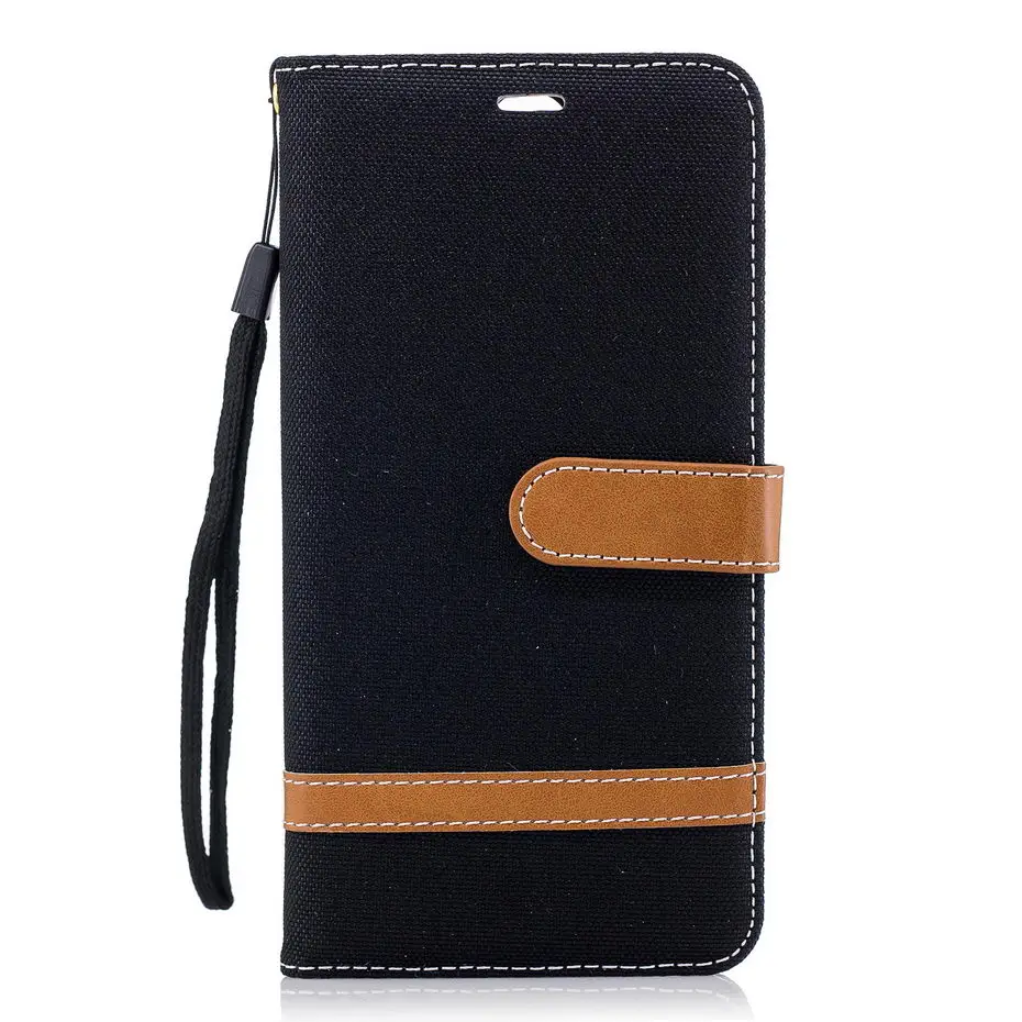 Desyner Denim Mixed Colors Leather Flip Case For huawei Mate 10 Lite Cover for with Stand Card slot | Мобильные телефоны и