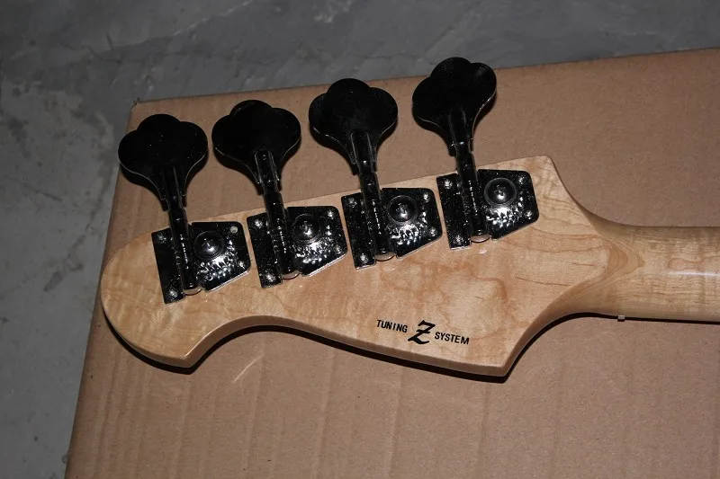 Оптовая продажа высокое качество Custom Shop Белый 4 Strings atelierz Настройка системы