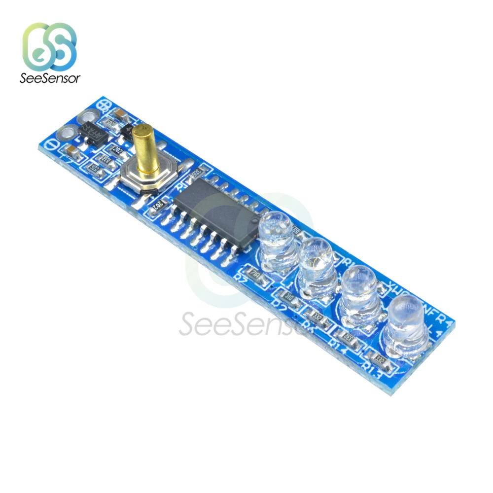 Индикатор емкости литиевой батареи 1S/2S/3S/Φ Светодиодная панель индикатор уровня