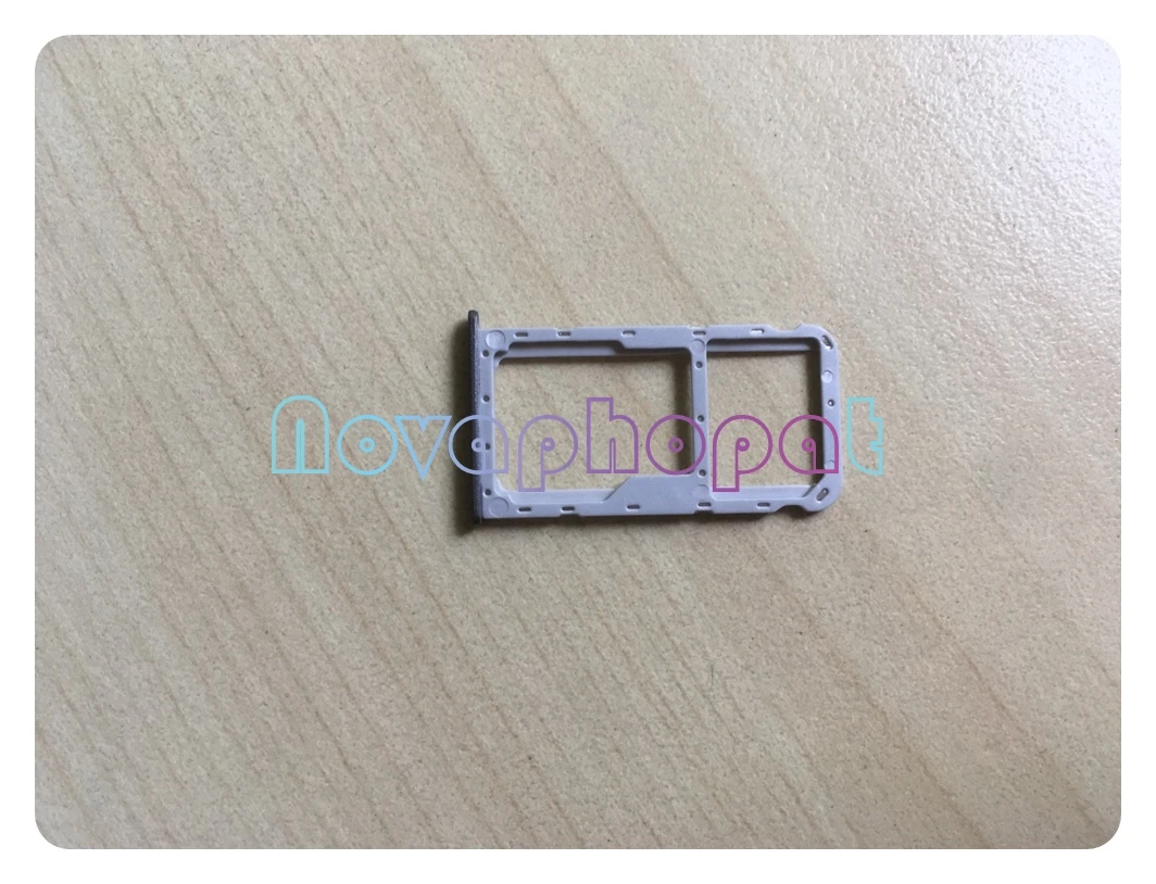 

10 шт. Novaphopat для замены держателя лотка для SIM-карты Huawei Honor 7X, слот для Micro SD, адаптер гнезда;