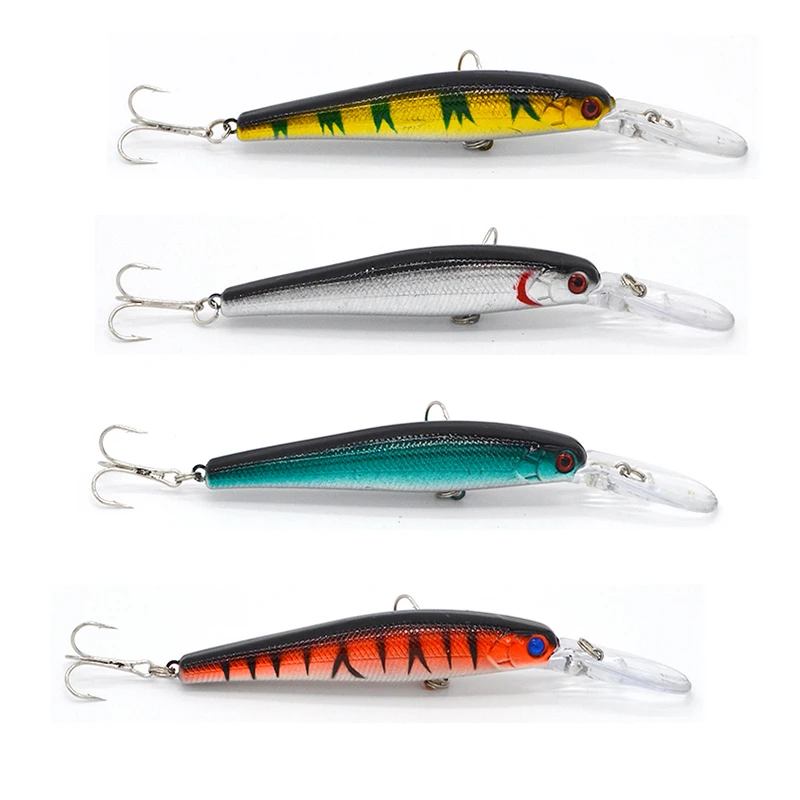 5 шт./лот гольян кренкбейт жесткая приманка плотный воблер медленно тонущий