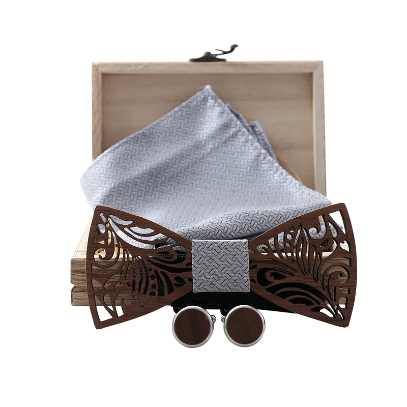 Набор для женщин и мужчин T305SQ высококачественные ажурные галстуки бабочки