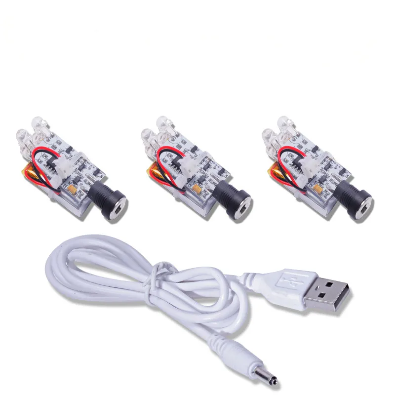 Печатная плата лунной лампы 3D фитильный сенсорный выключатель соломенная шляпа