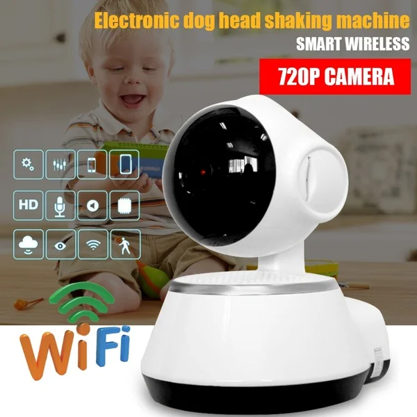 Wifi Ip камера 720p беспроводная IP домашняя безопасности камеры наблюдения ночного