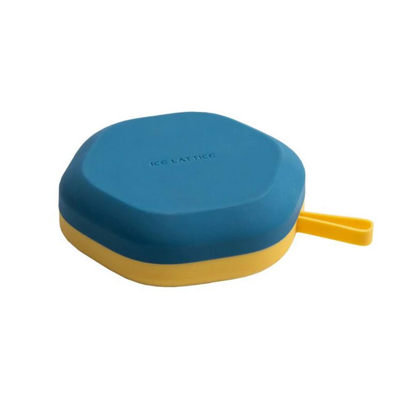 Домашний кухонный шестигранный кубик льда 12 кубиков лоток для хранилище