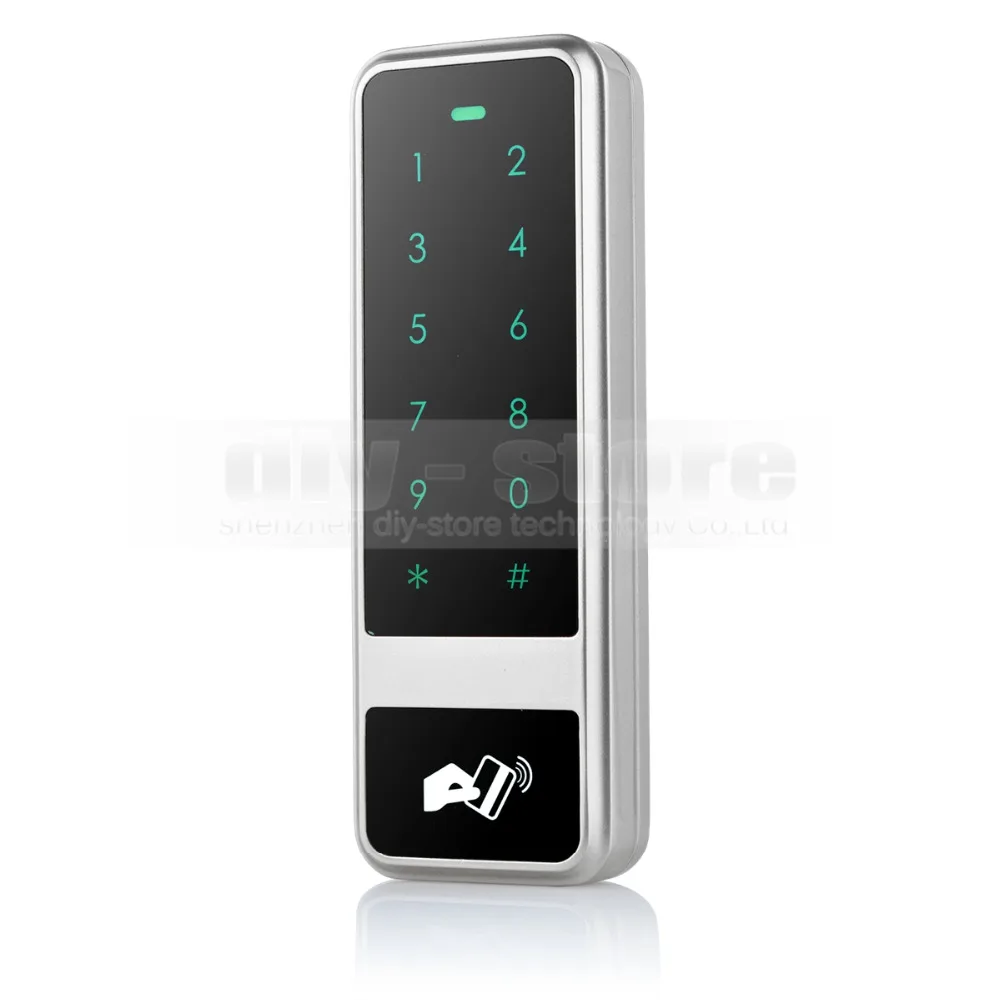 DIYSECUR 125 кГц RFID считыватель пароль клавиатуры Электрический Болт замок двери