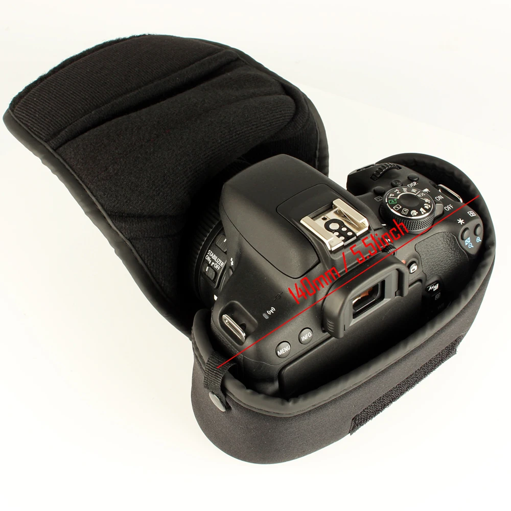 Сумка для камеры DSLR внутренний мягкий чехол Canon 1300D 200D 800D 1200D 600D 750D 700D 100D 80D 760D 1500D 550D