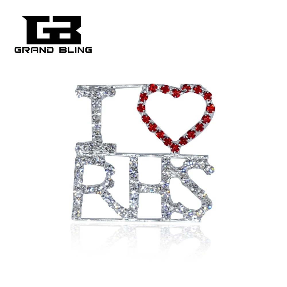 Украшения из страз Я люблю красную шляпу | и аксессуары