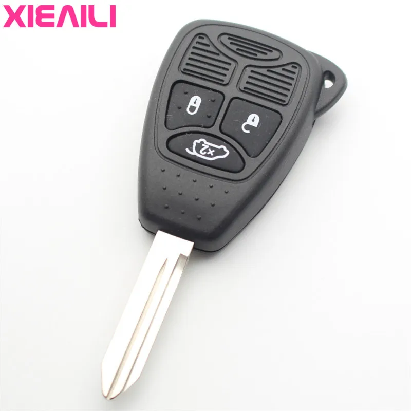 XIEAILI 20 шт. OEM 3 кнопки транспондер пульт дистанционного ключа корпус для Jeep