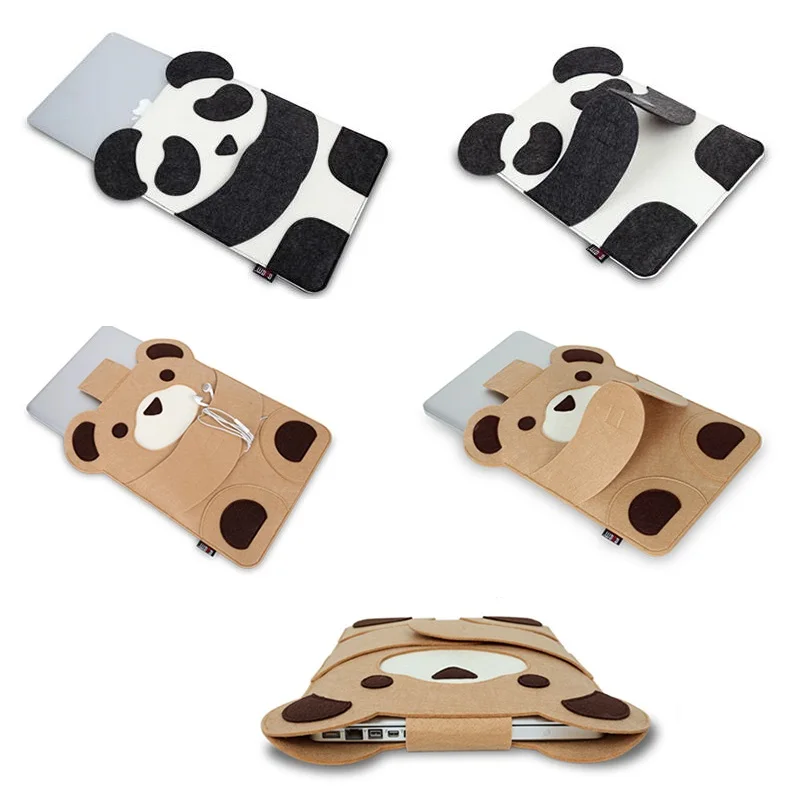 Новые ГОРЯЧИЕ Симпатичные Марка BUBM Чувствовал Сумка Чехол Для Macbook Air Pro 11 &quot 11.6&quot