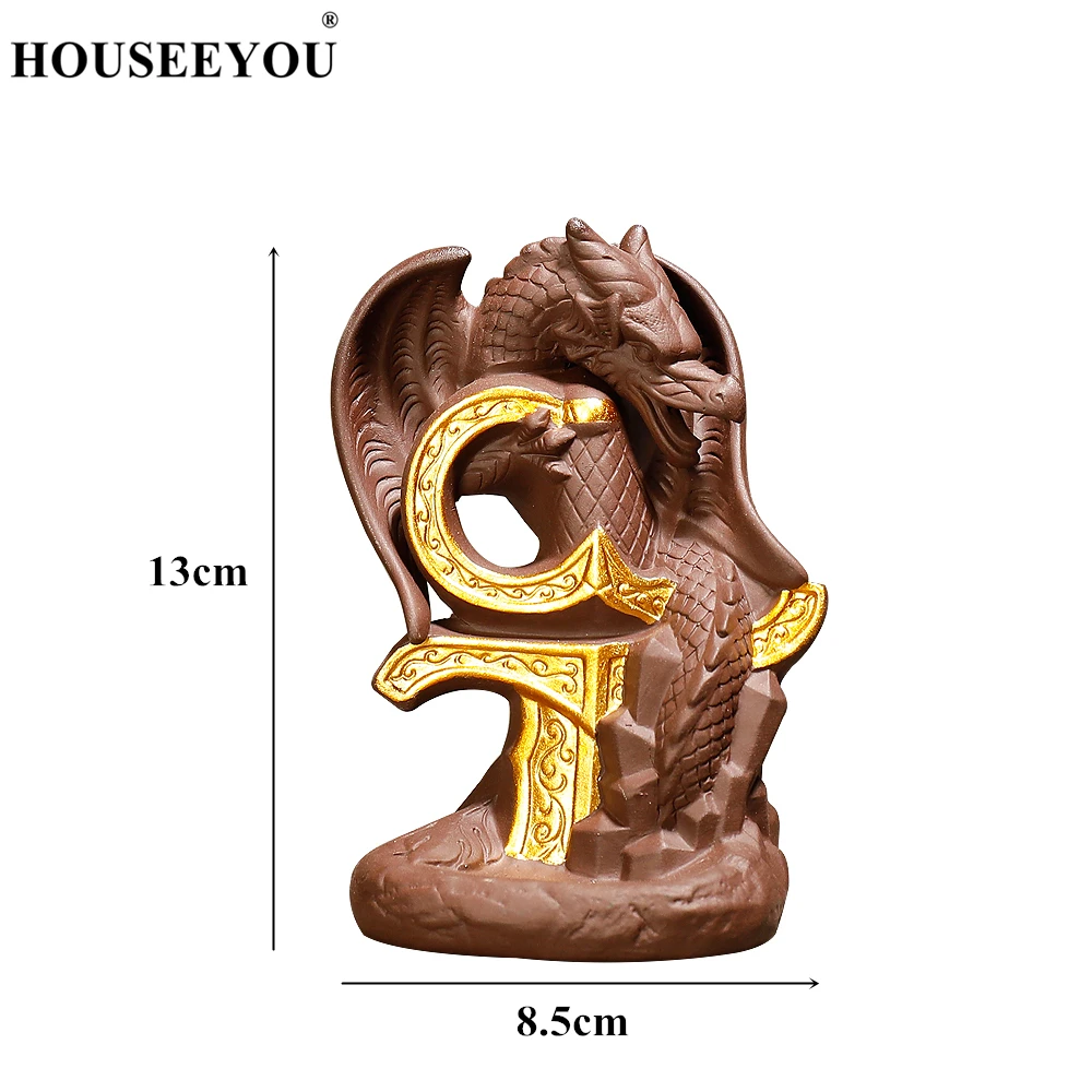 Курильница для ароматерапии подставка благовоний с рисунком дракона птерозавра