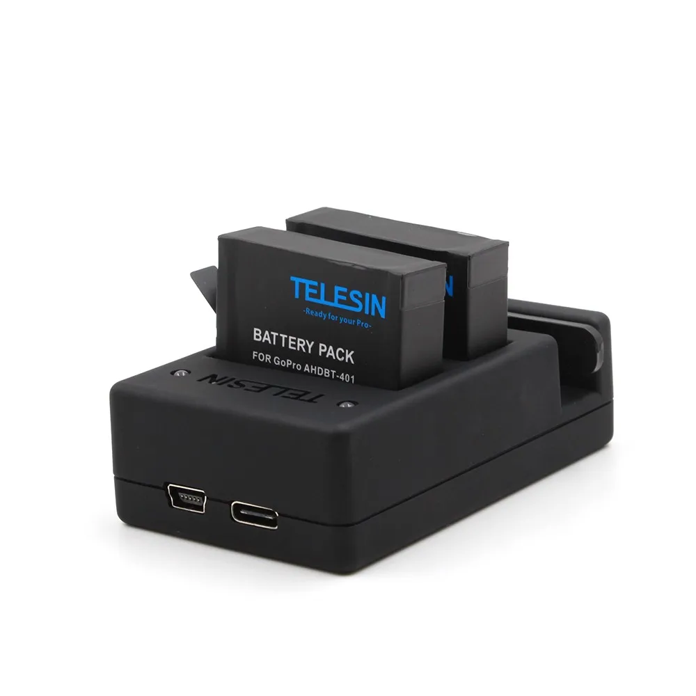 Детский жилет из новых поступлений TELESIN USB 3 канала мульти-функция Батарея и дистанционное Управление Зарядное устройство для Gopro аксессуары Hero6 5 4 и пульт дистанционного управления
