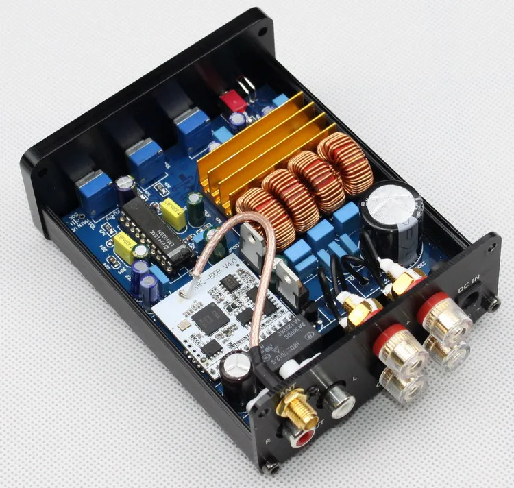 Bluetooth усилитель 50 Вт + TPA3116 LM1036 2 канальный|bluetooth power amplifier|power amplifierdigital amplifier |