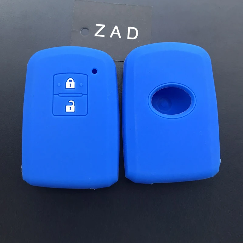 Силиконовый резиновый чехол для автомобильного ключа ZAD сумки Toyota Camry RAV4 Avalon auris 2