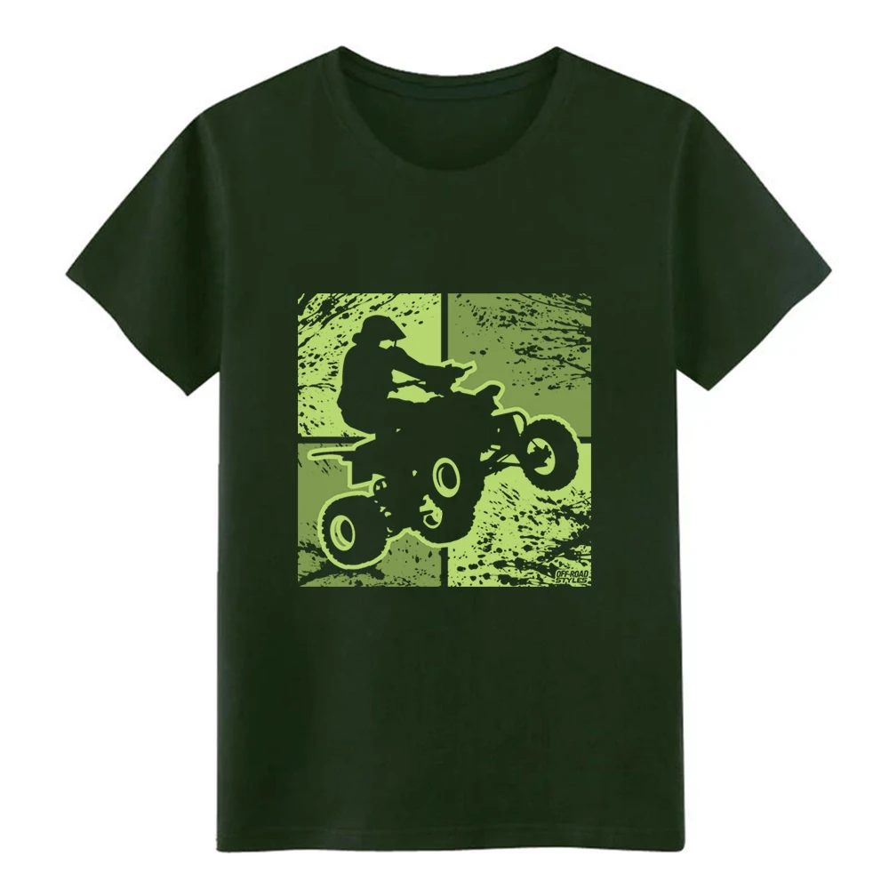 Мужская футболка ATV Quad Racing с принтом 100% хлопок размер S 3xl уличная Подарочная