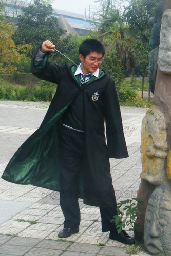 Бесплатная доставка женская футболка для косплея Slytherin женский шарф