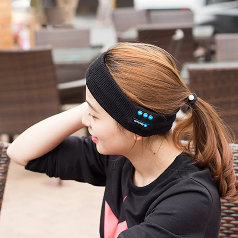 M. uruoi Беспроводная Bluetooth 4 1 повязка на голову наушники Смарт стерео износостойкая