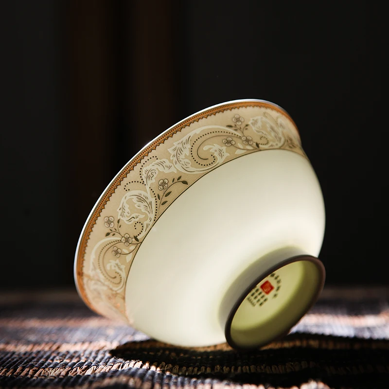 Рождественский комплект столовой посуды [Цзиндэчжэнь] Bi Chu фарфоровый набор 60 из