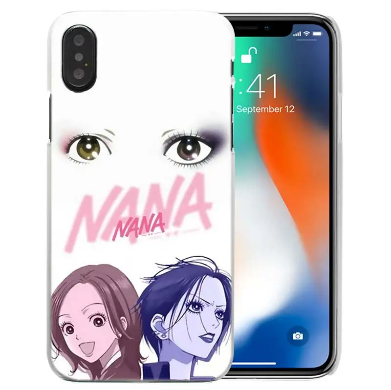 14 Чехол Nana аниме для iPhone XS Max XR X или 10 6 6S 7 7S 8 Plus 5S SE 5 4S 4 5C Жесткий пластиковый прозрачный PC Coque Capa чехол для телефона - Цвет: 14