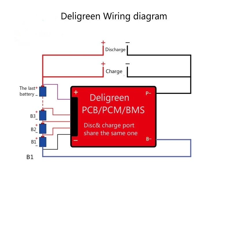 Deligreen 17 S 25A 60 в PCM/PCB/BMS для литиевой батареи 18650 Li Po LiNCM аккумулятор|bms pcb|pcb bmspcm pcb |